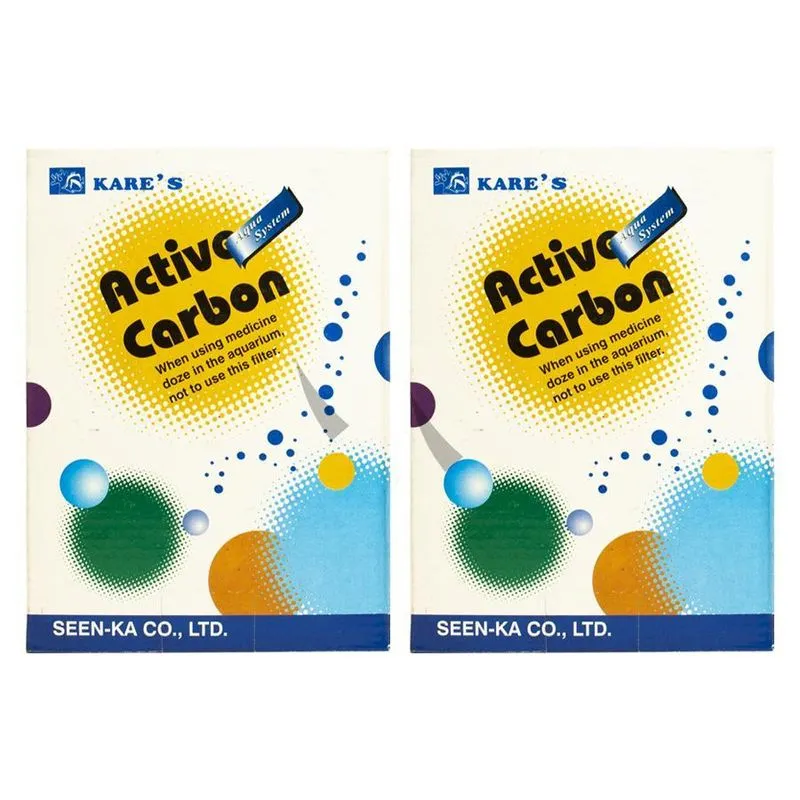 Carvão Ativado Mídia Filtro Biológica Kares 1 Kg + 2 Bolsas