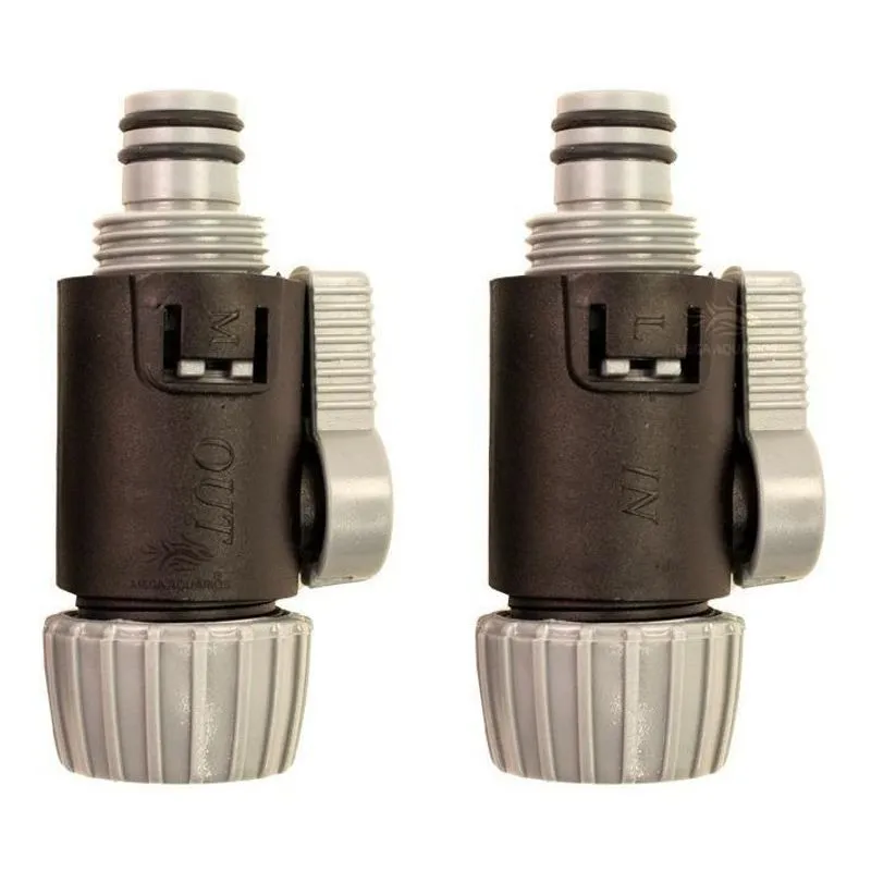 Registro Válvula Filtro Canister Jebo 635 625 Par Aquario