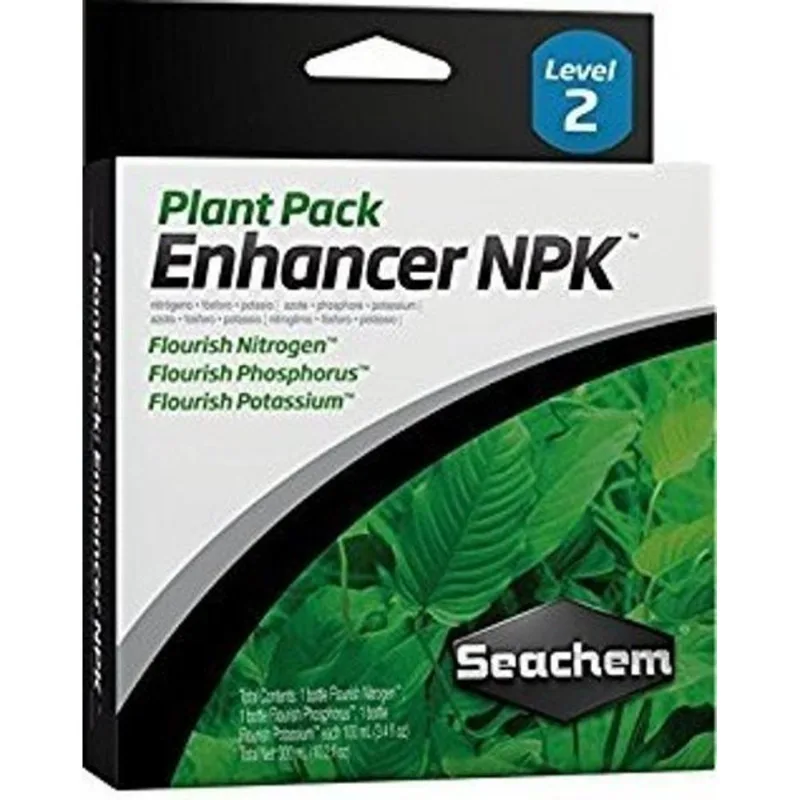 Kit Flourish Plant Pack Enhancer Npk Seachem 3 X100ml