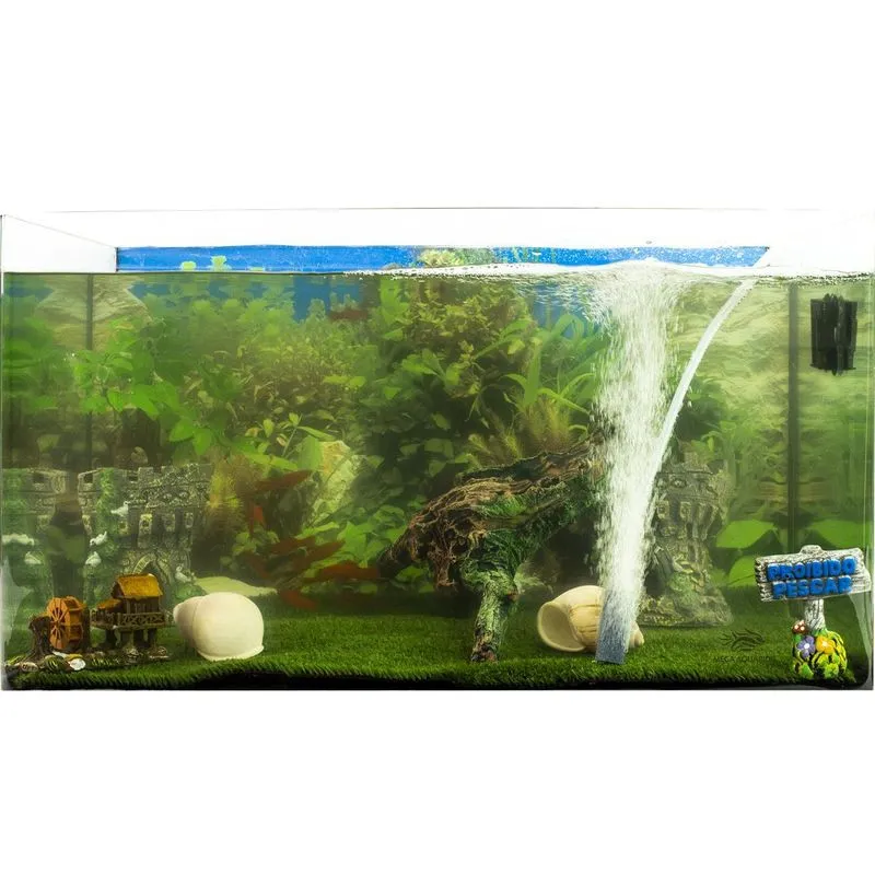 Painel Para Fundo De Aquário - Médio 100 X 40 Cm