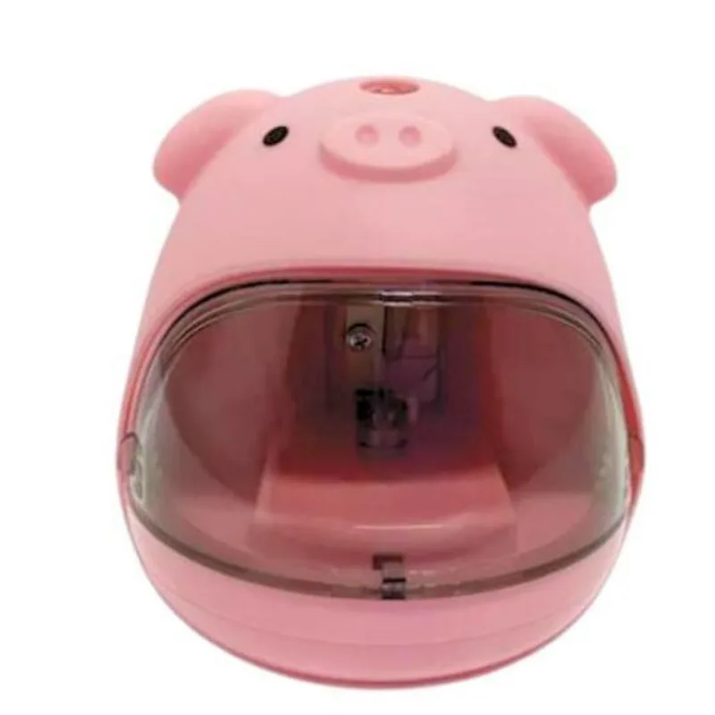 Apontador Elétrico Lápis De Mesa Porquinho Lápis Kaz Usb
