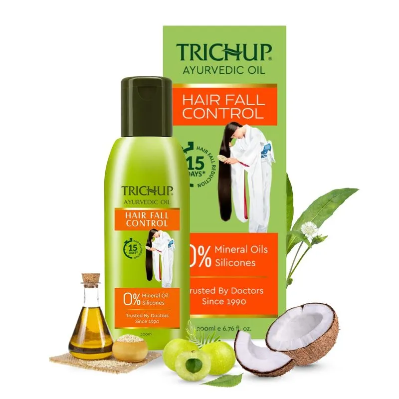 Óleo De Controle De Queda De Cabelo Trichup Combo 3 X 200 Ml