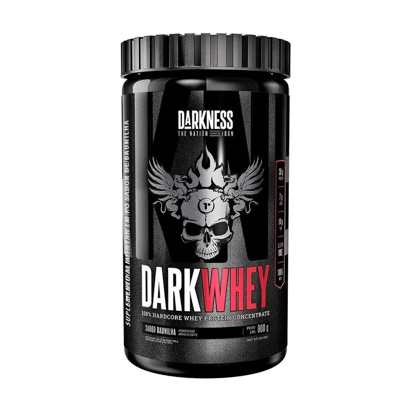 Dark Whey Darkness (900g) Baunilha - Integralmedica
