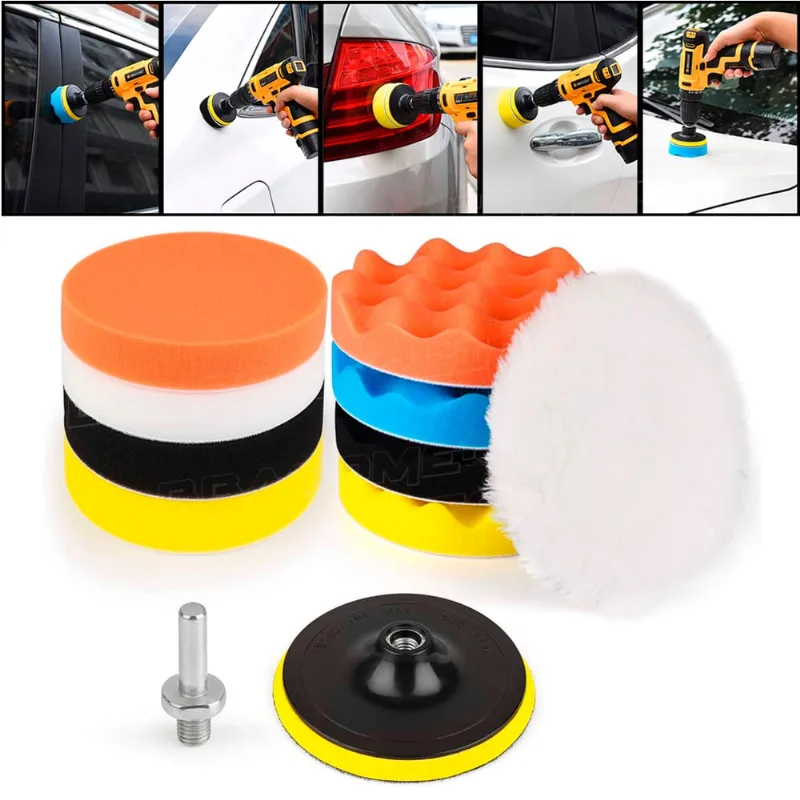 Kit p/ Polimento 3 Polegadas Furadeira / Parafusadeira 11pçs