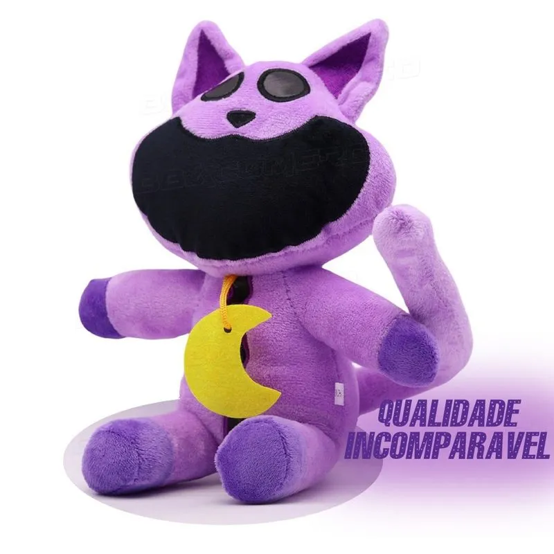 Pelúcia Poppy Playtime Cap 3 Novo Catnap Smiling Critters