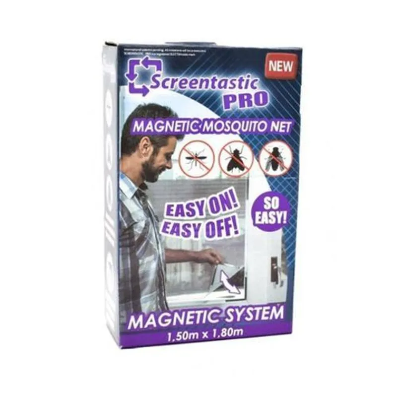 Kit 2 Super Tela Micro Trama Mosquiteira Ajustável Janela