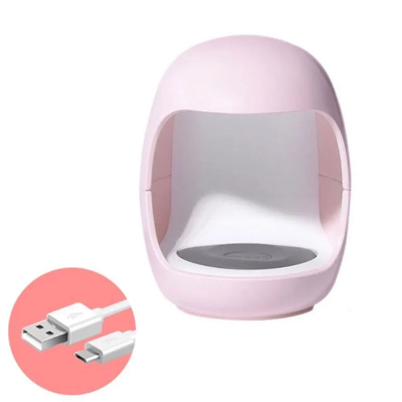 Mini Cabine De Dedo Led/uv 3 Leds E 6w Usb Unha Gel