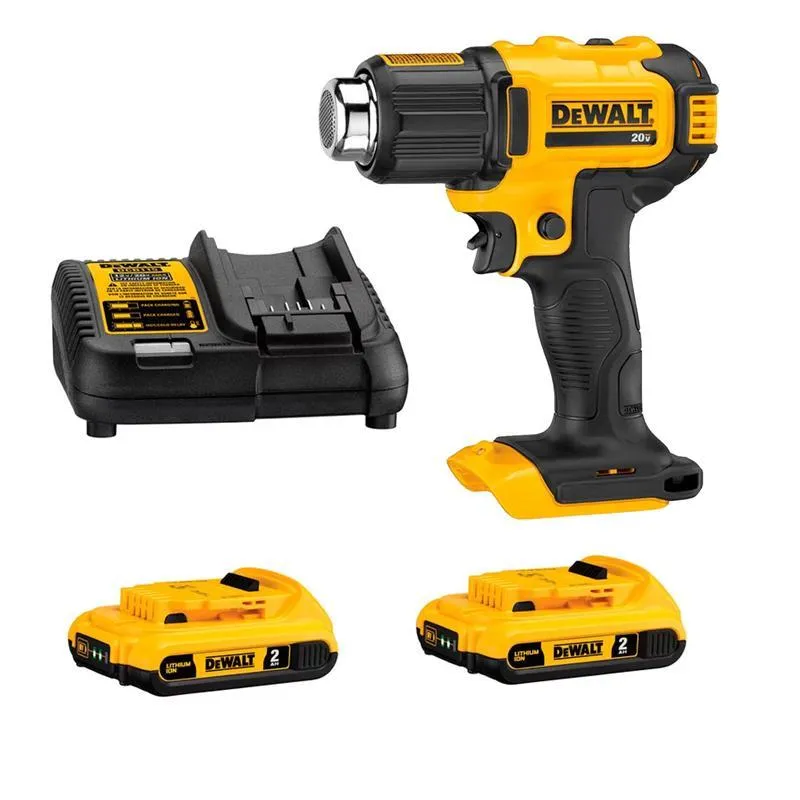 Soprador Térmico Dce530b 20v+car Bivolt+2 Bat 2 Ah Dewalt