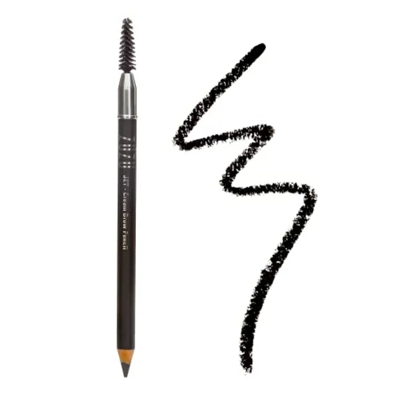 Zuzu Luxe Cream Brow Pencil (jet-black), Esculpe Sem Esforço E Defina Sobrancelhas, Acabamento Natural, Fórmula Cremosa. Natural, Paraben
