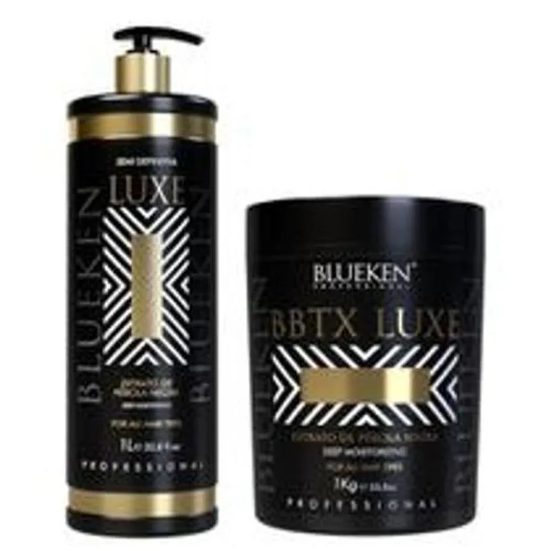 Kit Profissional Progressiva Luxe 1l+Botox Luxe 1kg Blueken