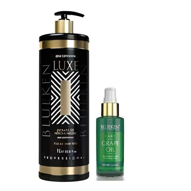 Progressiva De Salão Luxe1l+oil 60ml Blueken