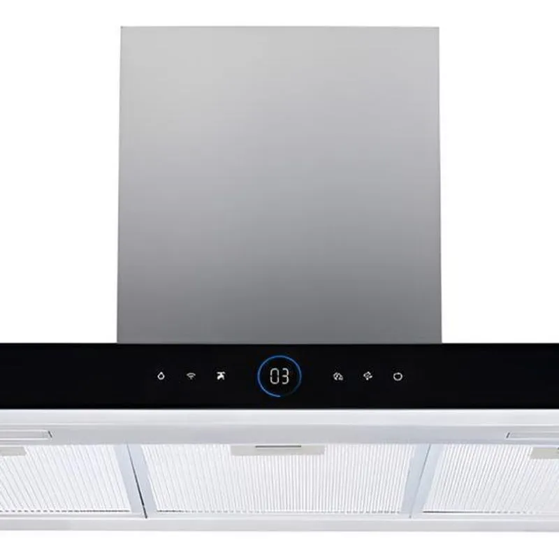Coifa Parede 90cm Black Inox 220v Smart Touch - Midea