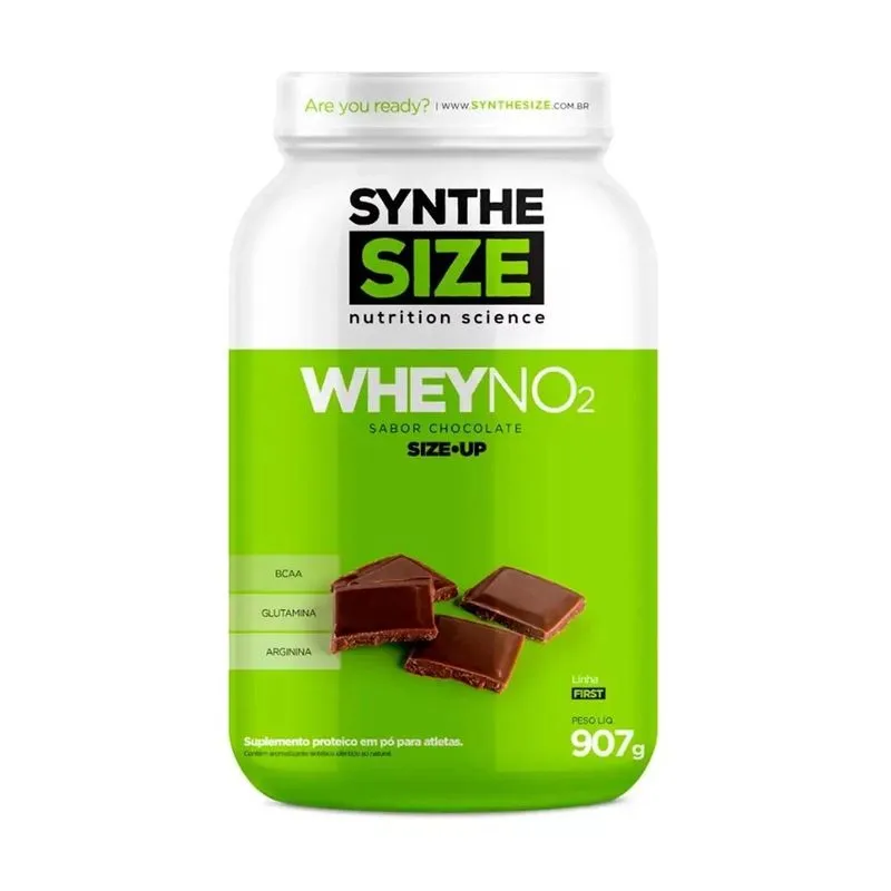 Whey Protein No2 907g Synthesize - Sabor Chocolate