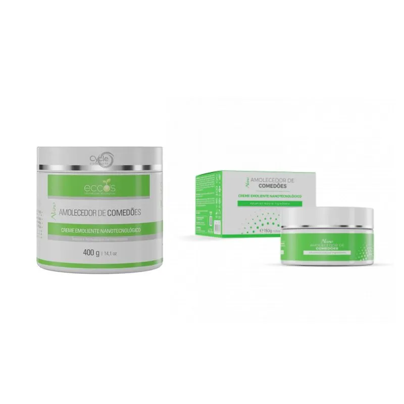 Kit Amolecedor Comedões 400g+amolecedor Comedões 150g Eccos