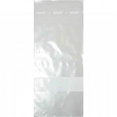Saco Plástico para Amostra 15x35 com Tarja Altaplast