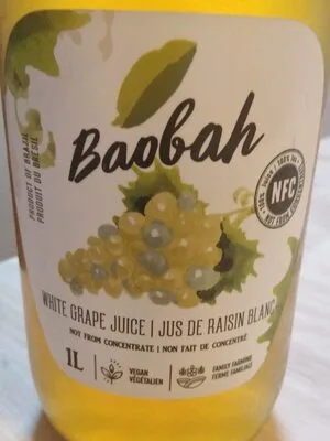 Jus de raisin blanc