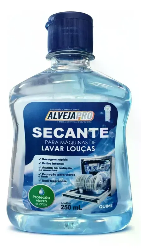 SECANTE LAVA LOUCA 250ML QUIMIVIDA