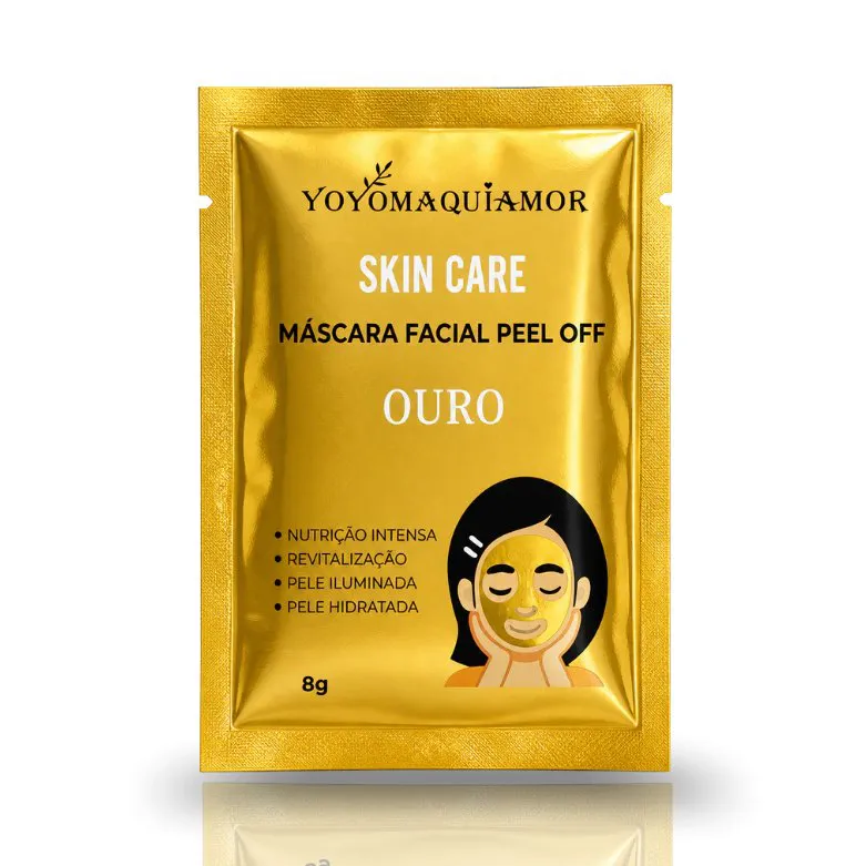 Máscara Facial Ouro 8g - Yoyomaquiamor - Glow Cosméticos