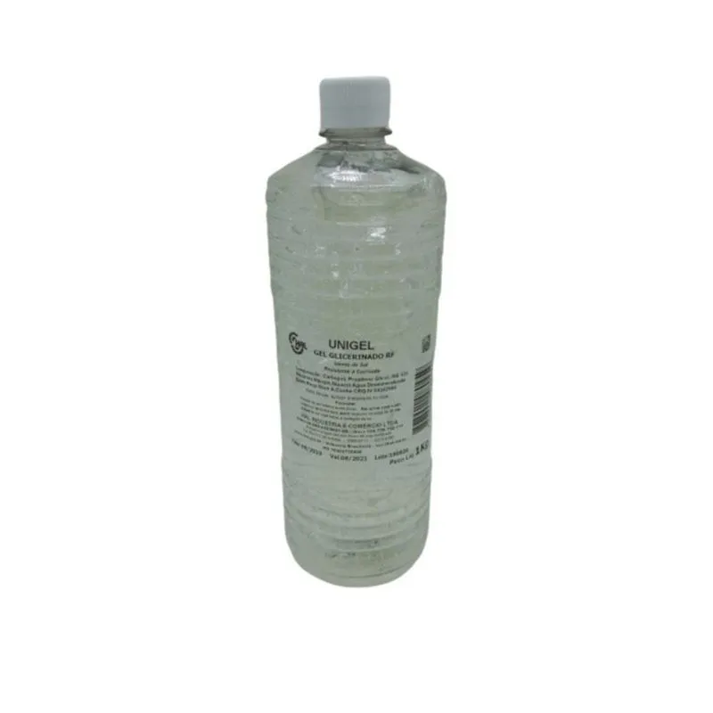 Gel Glicerinado Para Radiofrequência Unigel 1Kg Frasco