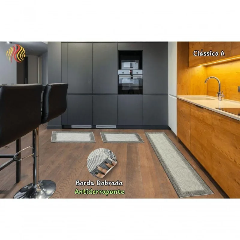 Jogo De Cozinha Lorena Sisal Looko A Kit Com 3 Pecas