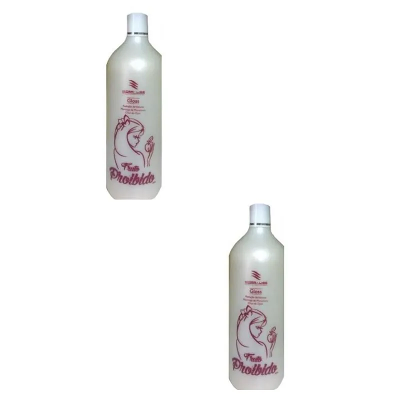 Combo Escova Progressiva Fruto Proibido Hidra Lise 1litro