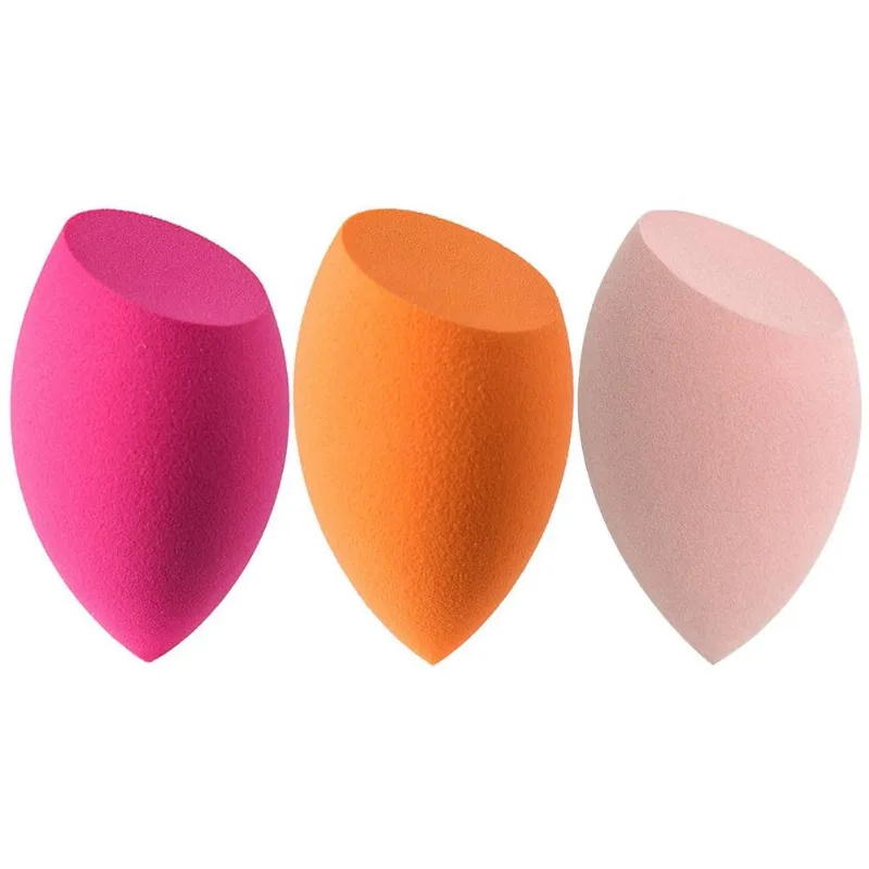 Conjunto De Esponjas De Maquiagem Kneedarkyear Para Uso Seco E Úmido (3 Unidades)