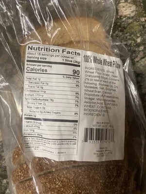 100% Whole Wheat Pillow