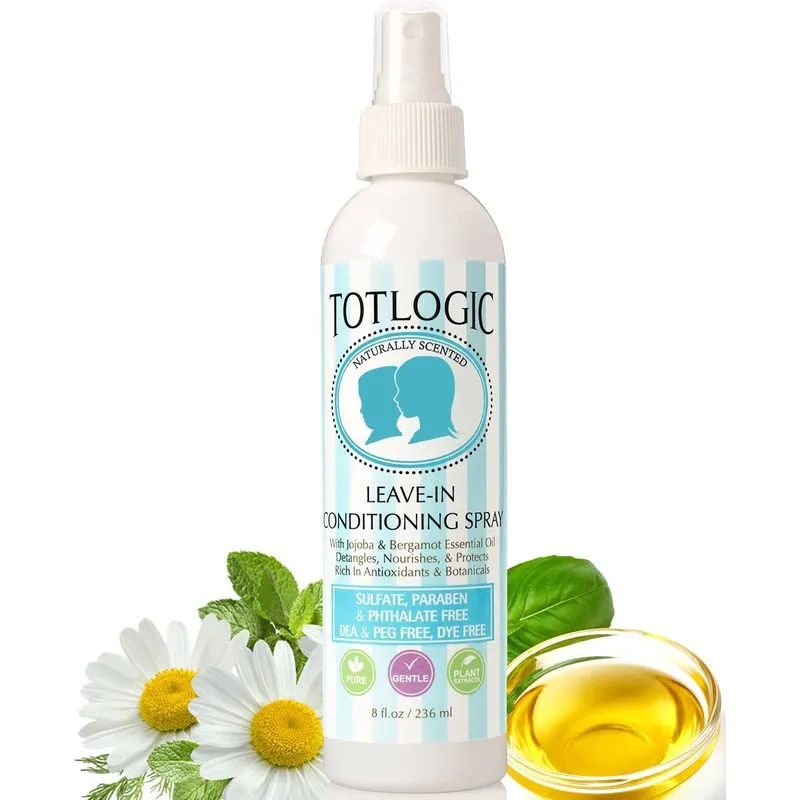 Spray De Cabelo Detangler E Condicionador Leave In 240 Ml - Totlogic