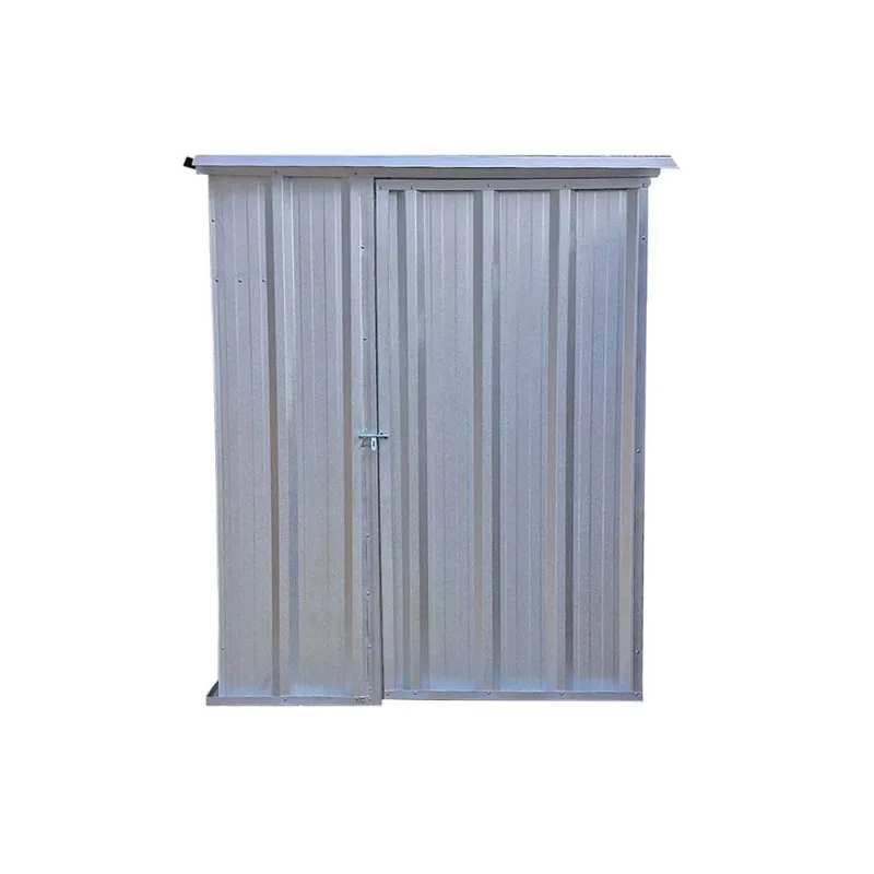 Armario Deposito Galpon de jardin 150x1x2 Galva DON ACERO Armario Deposito Galpon de jardin 150x1x2 Techo 1 agua Galva Don Acero