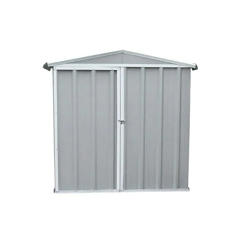 Deposito de jardin de 194x194x200 Color DON ACERO Deposito de jardin de 194x194x200 Gris