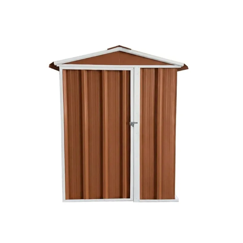 Armario Deposito Galpon de jardin 150x1x2 Calibre 28 DON ACERO Armario Deposito Galpon de jardin 150x1x2 Calibre 28 Pardo Don Acero
