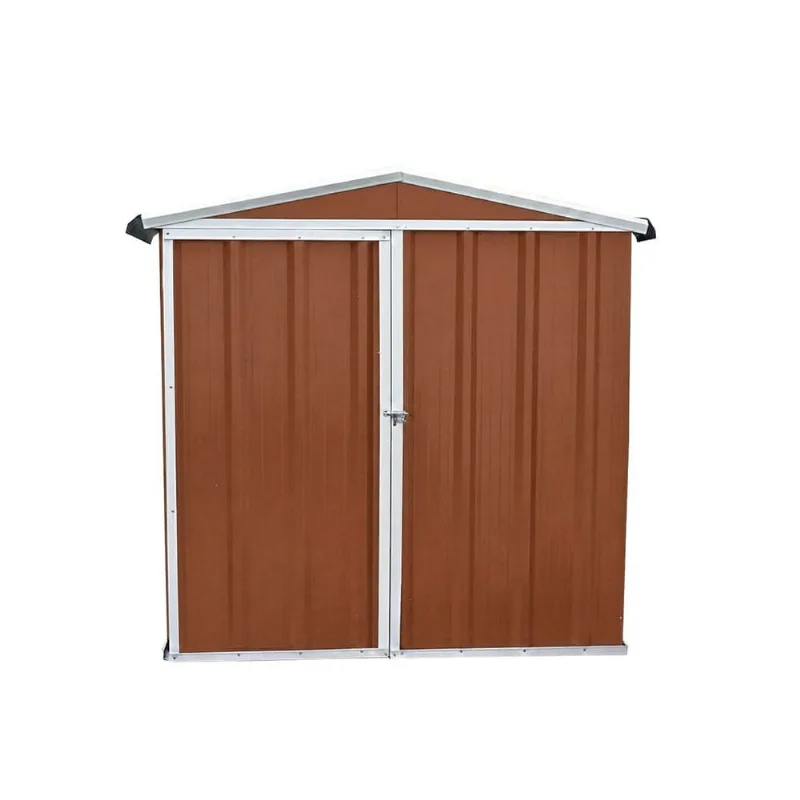 Armario Deposito Galpon de jardin 2x2x2 Calibre 28 DON ACERO Armario Deposito Galpon de jardin 2x2x2 Calibre 28 Pardo