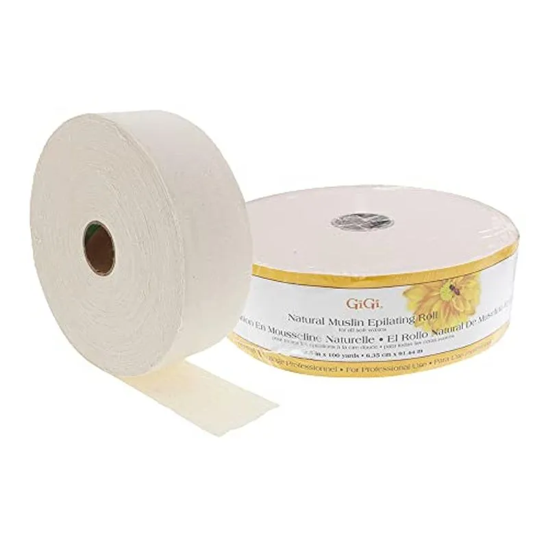 Rolo Epilatório De Musselina Natural Gigi Para Remoção De Pelos/cabelo