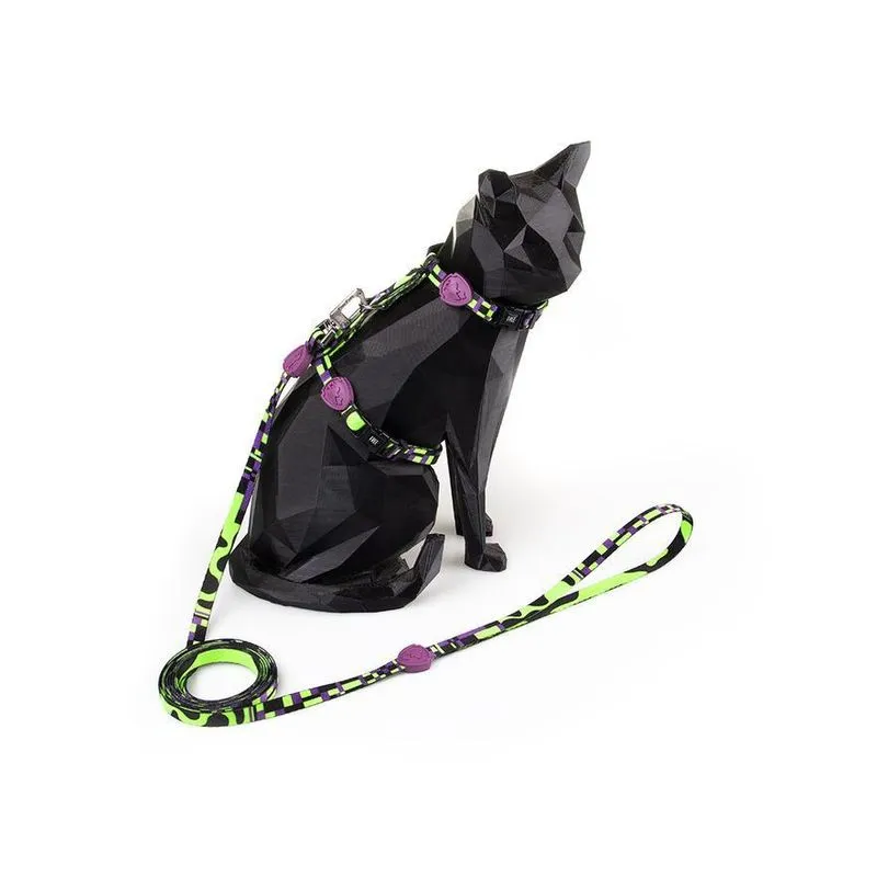 Peitoral Com Guia Atomic P Gatos - M Freefaro