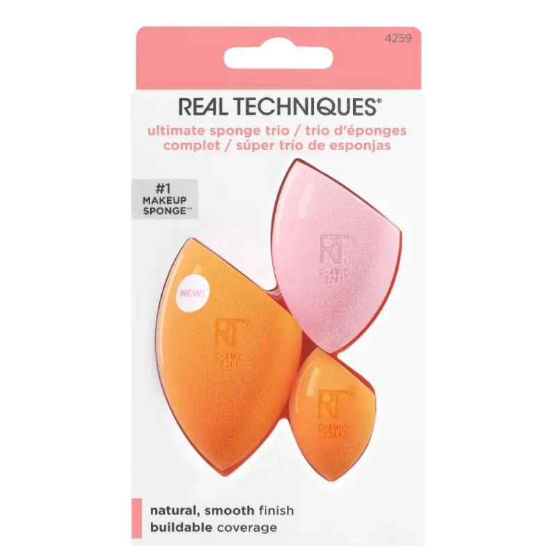 Kit De Esponjas Ultimate Sponge Trio Real Techniques