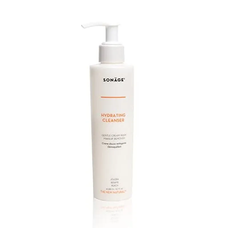 Limpador Hidratante Sonage Lavagem Facial Diária E Limpador De Creme De Remoção De Maquiagem Lavagem Facial Hidratante 200 Ml