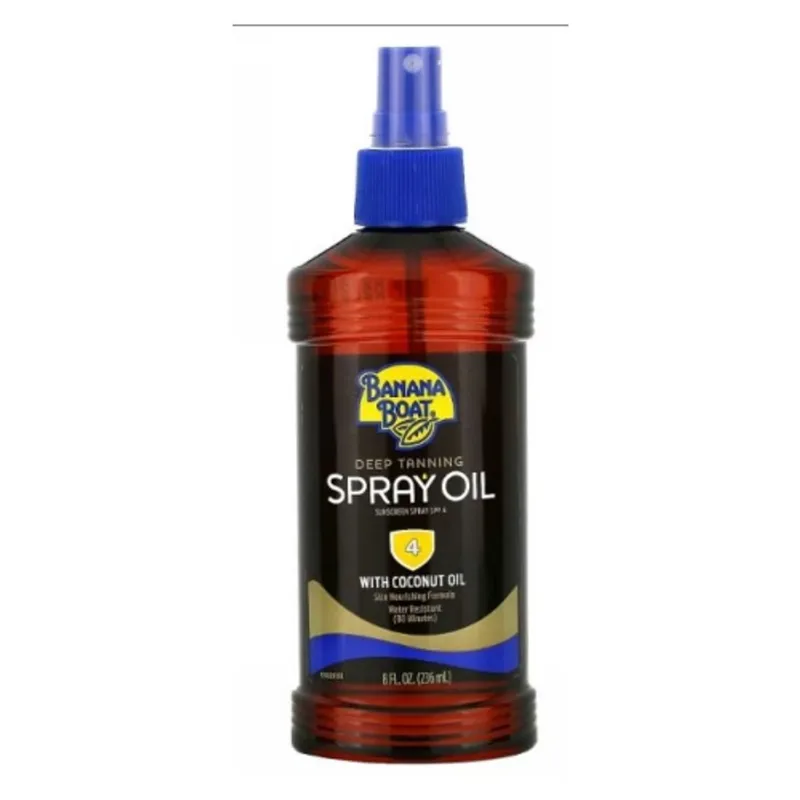 Banana Boat Dark Tanning Oil Spray Spf 4 8 Oz Por Banana Boat