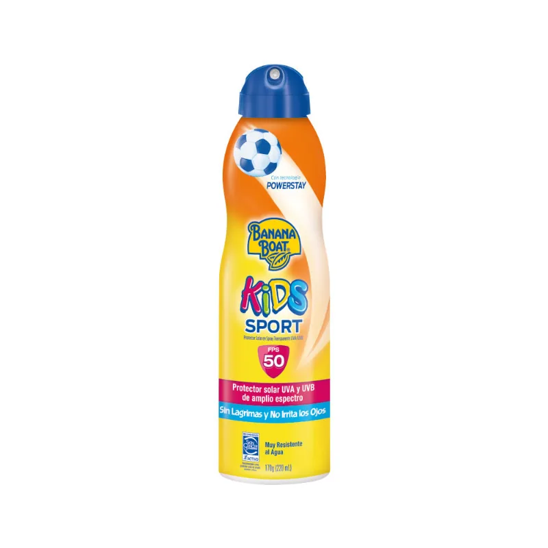 Protector solar Banana Boat para Niños FPS 50 x 170 ml