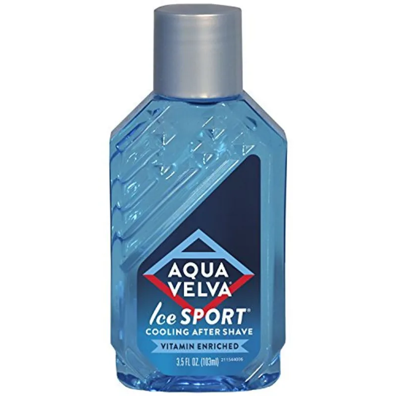 Aqua Velva Cooling Mens After Shave Esporte No Gelo Vitamina E