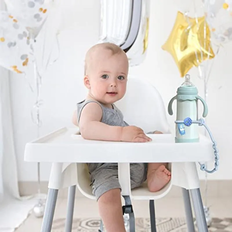 Clipes De Chupeta, Alças De Brinquedo 4pk Para Bebê Iaeuaeo Silicone S
