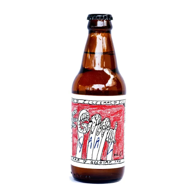 Cerveja Illegaal Belgian IPA 300ml