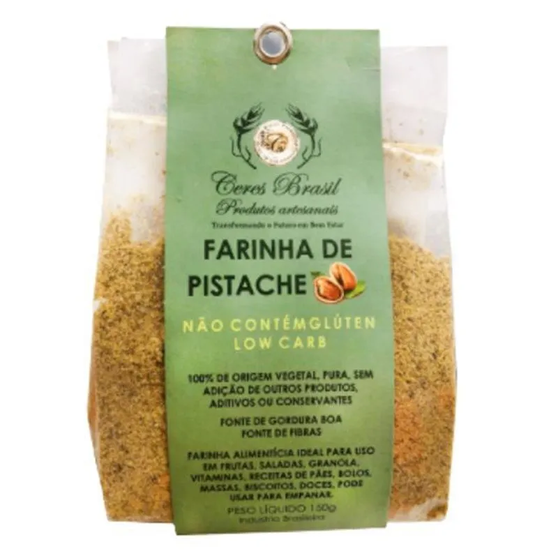 Farinha De Pistache Sem Glúten Ceres 150g
