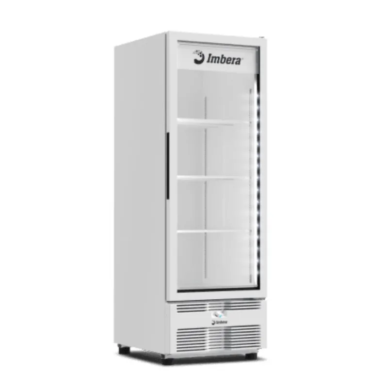 Freezer Vertical Tripla Acao 560l Imbera Porta De Vidro Branco Evz21 220v