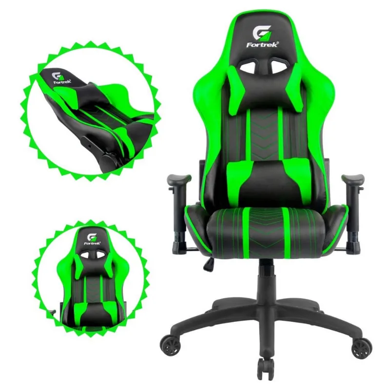 Cadeira Gamer Ergonômica Barata Com Almofadas Ergonômicas