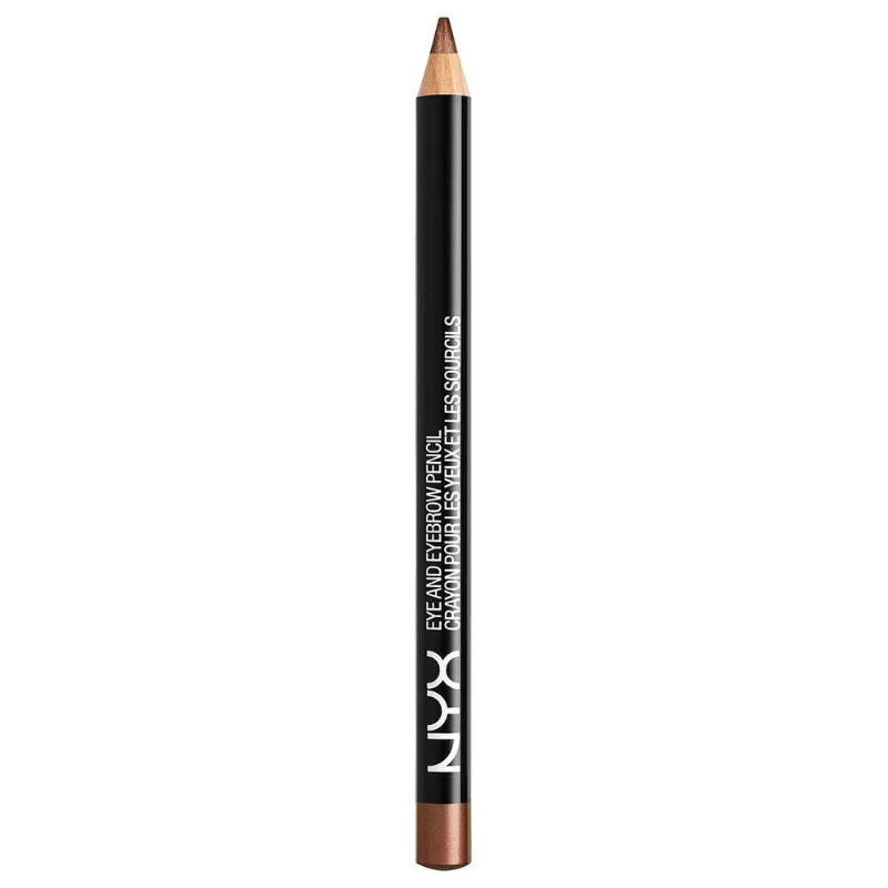 Lápis Delineador Nyx Professional Makeup Slim Eye Cafe Brown