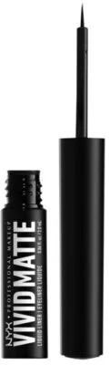 NYX Professional Makeup 01 Black Vivid Matte Liquid Liner