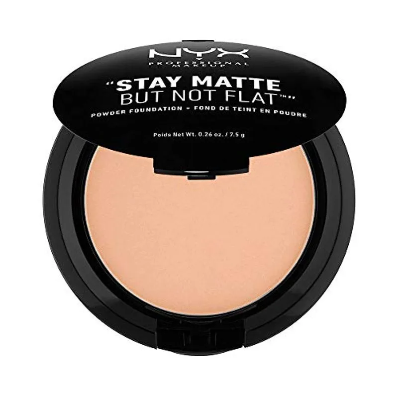 Nyx Professional Makeup Stay Matte But Not Flat Powder Foundation, Warm