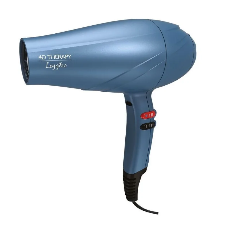 Secador De Cabelo Gama Italy Leggero Íon 4D Therapy Azul 110V