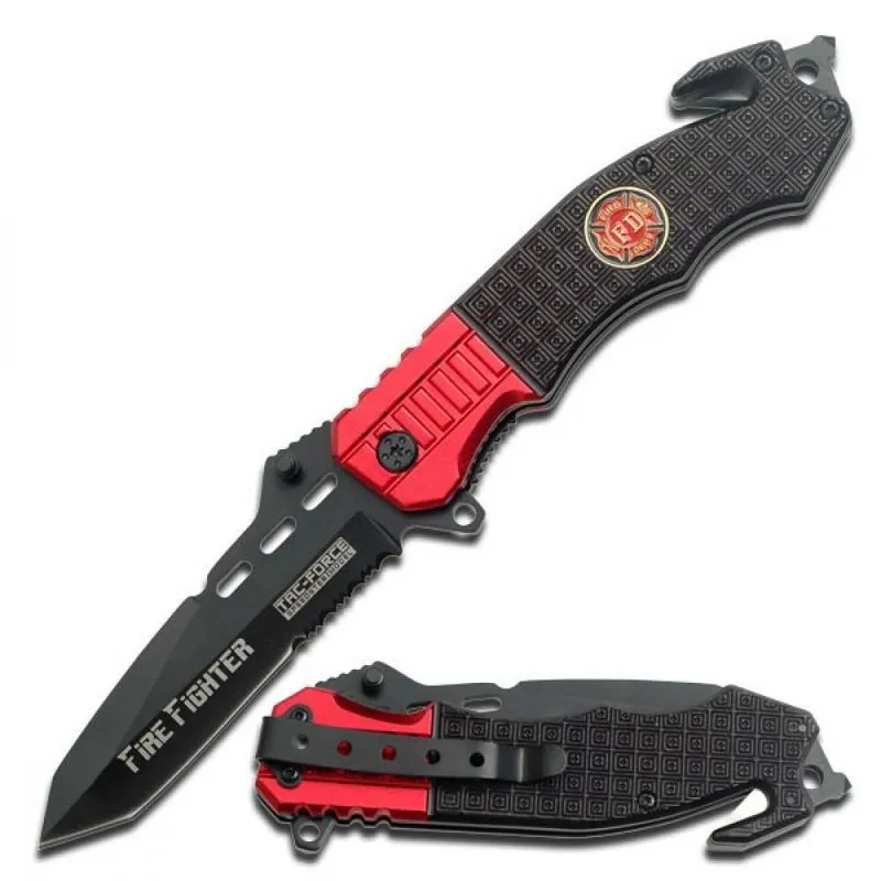 Canivete De Resgate Tac Force By Master Cutlery Tf740fd