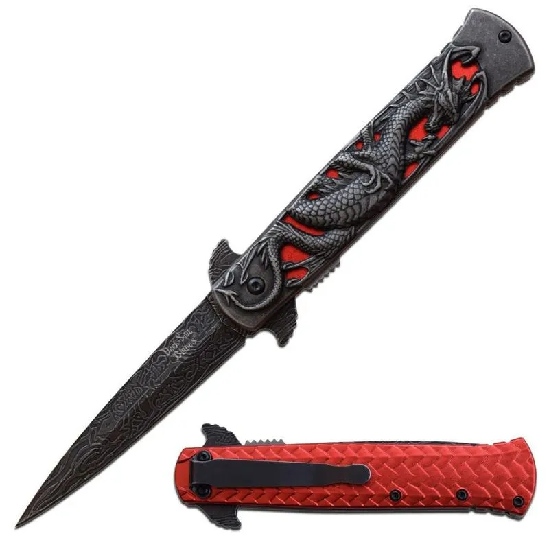 Canivete Dragão Vermelho Dark Side Blades Dsa081rd